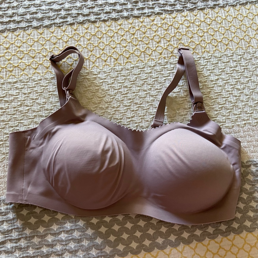 Mauve Bravado Nursing Bra - Medium